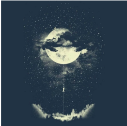 Moon Escape Tapestry